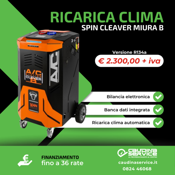 Ricarica Clima Spin Cleaver Miura B